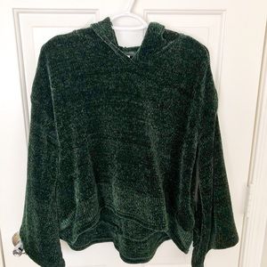 Hooded Bell Sleeve Sweater